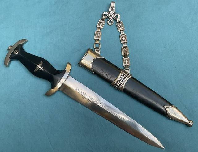 SS Nickel Silver chained Dagger