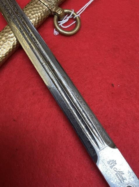 Sailing Ship Alcosso Navy Dagger