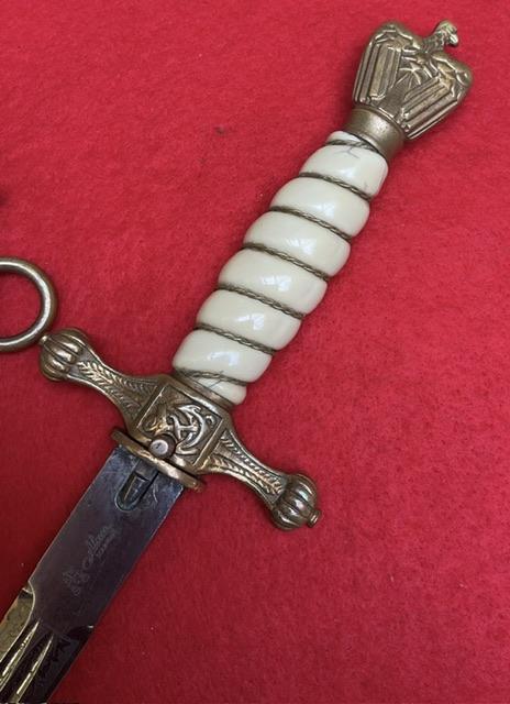Sailing Ship Alcosso Navy Dagger