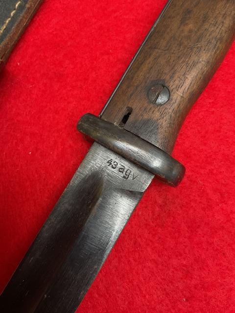 1943 AGV K98 bayonet