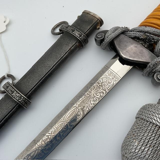 Army Dagger Etched Blade.