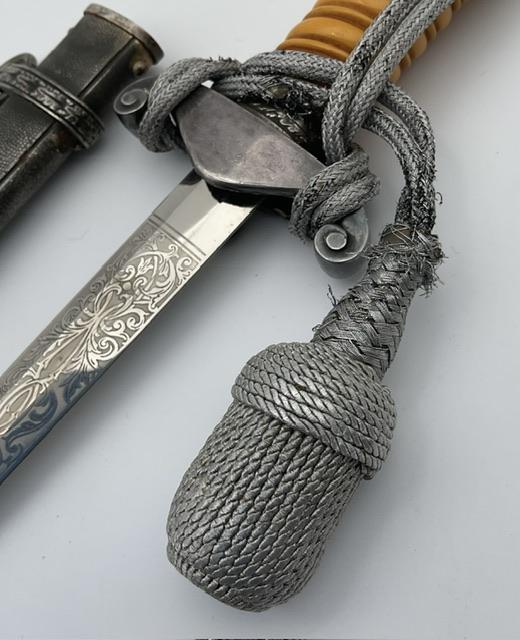 Army Dagger Etched Blade.