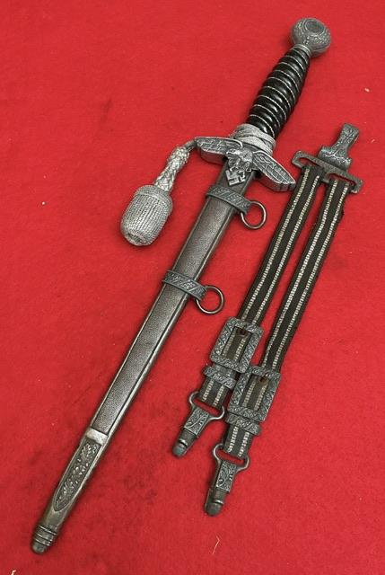 Black Handled Luftwaffe Dagger by Klass