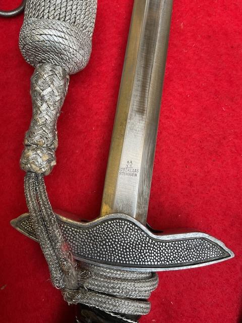 Black Handled Luftwaffe Dagger by Klass