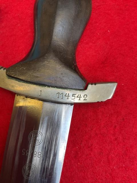 SS Man’s Dagger with research