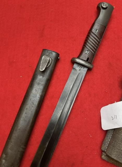 Matching number K98 with Rare Luftwaffe Frog