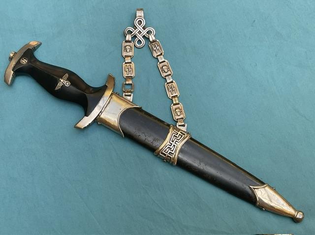 SS Nickel Chained Dagger